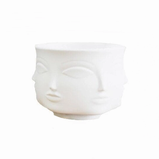 Visage Ceramic Planter