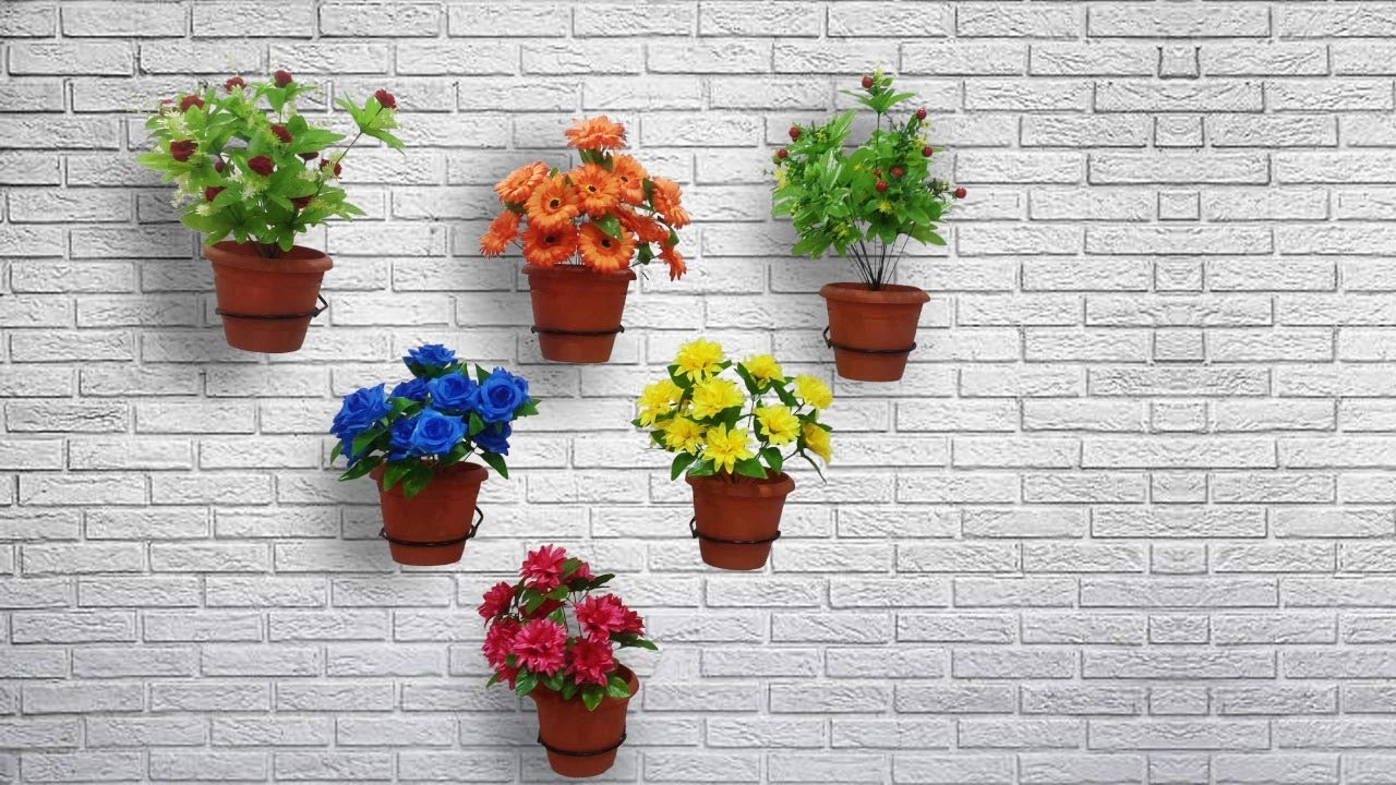Wall Mounting Planter Stand (Black)