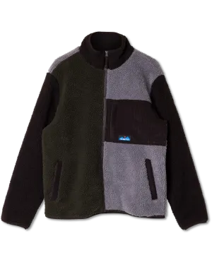 Wayside Zip Fleece Jacket in Timber Nights