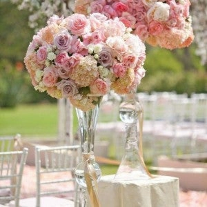 Wedding Centerpiece 24" Reversible Vase MV025