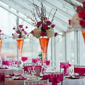 Wedding Centrepiece 28" Clarinet Reversible Vase V4478,aesthetic flower vase