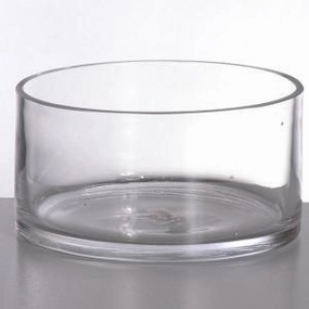 Wedding Supplies CYLINDER VASE 8"X4"H CYLINDER BOWL VASE-#1255,aesthetic flower vase