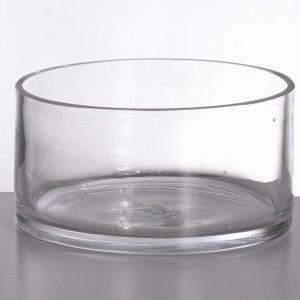 Wedding Supplies CYLINDER VASE 8"X4"H CYLINDER BOWL VASE-#1255,aesthetic flower vase