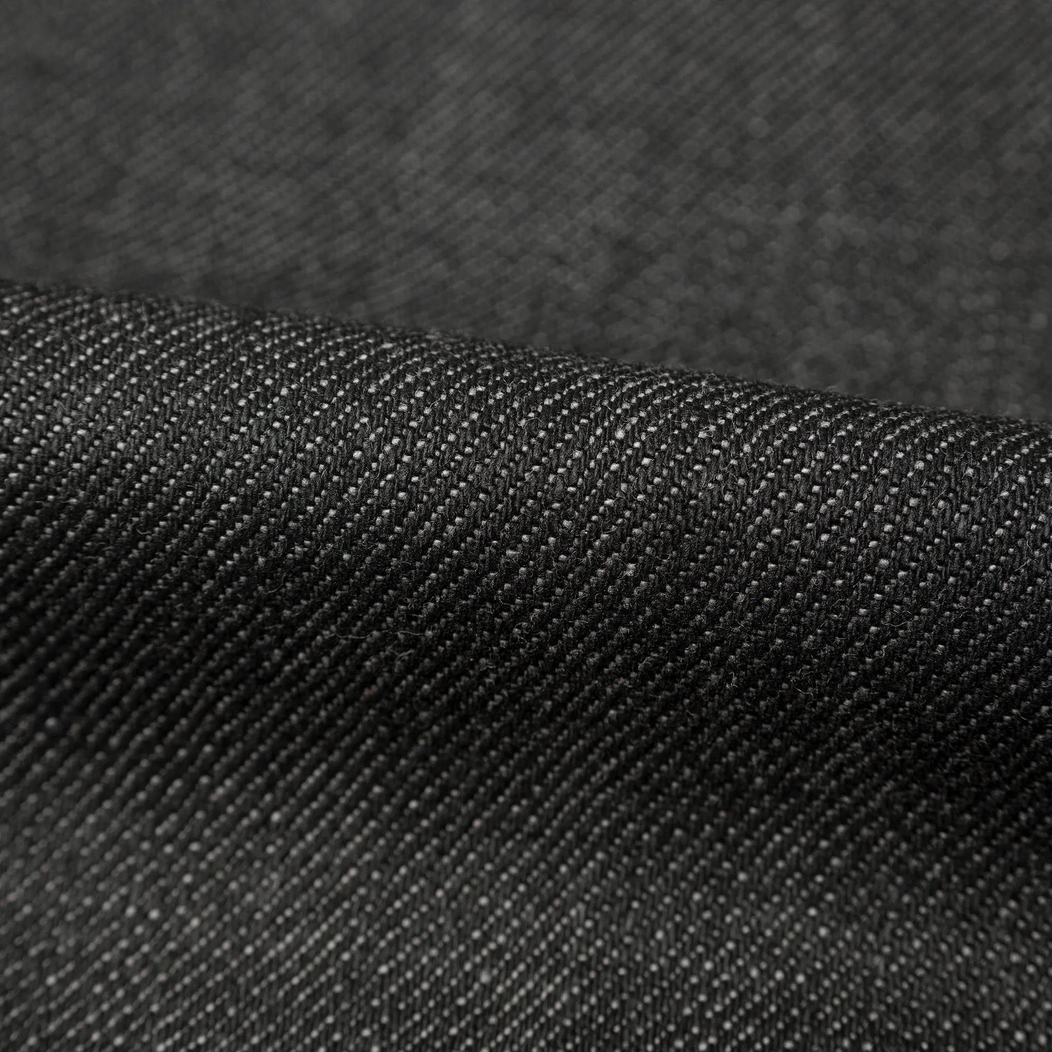 Weird Guy - Schwarz x Grau Stretch-Selvedge