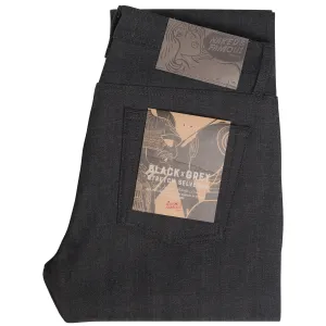 Weird Guy - Schwarz x Grau Stretch-Selvedge