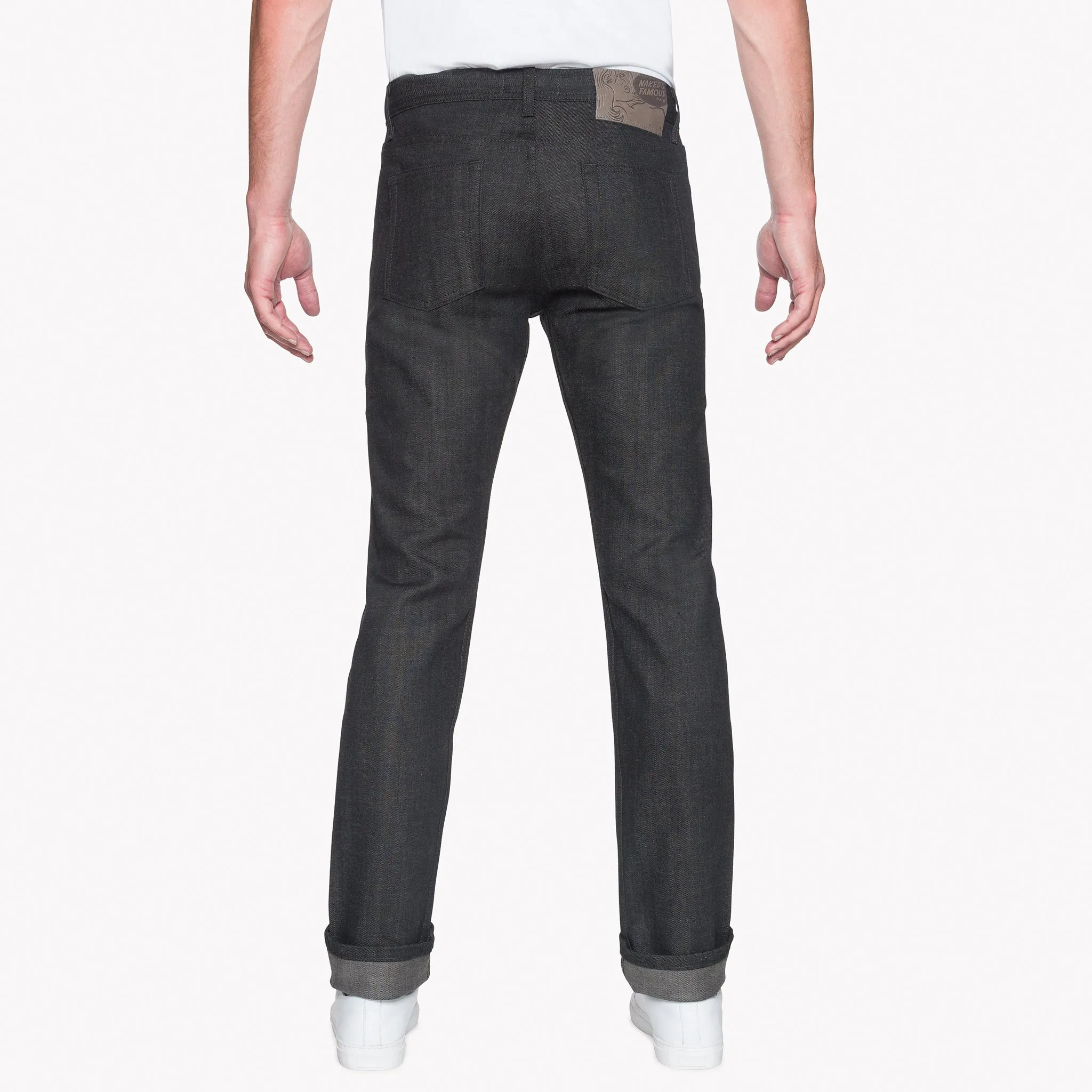 Weird Guy - Schwarz x Grau Stretch-Selvedge