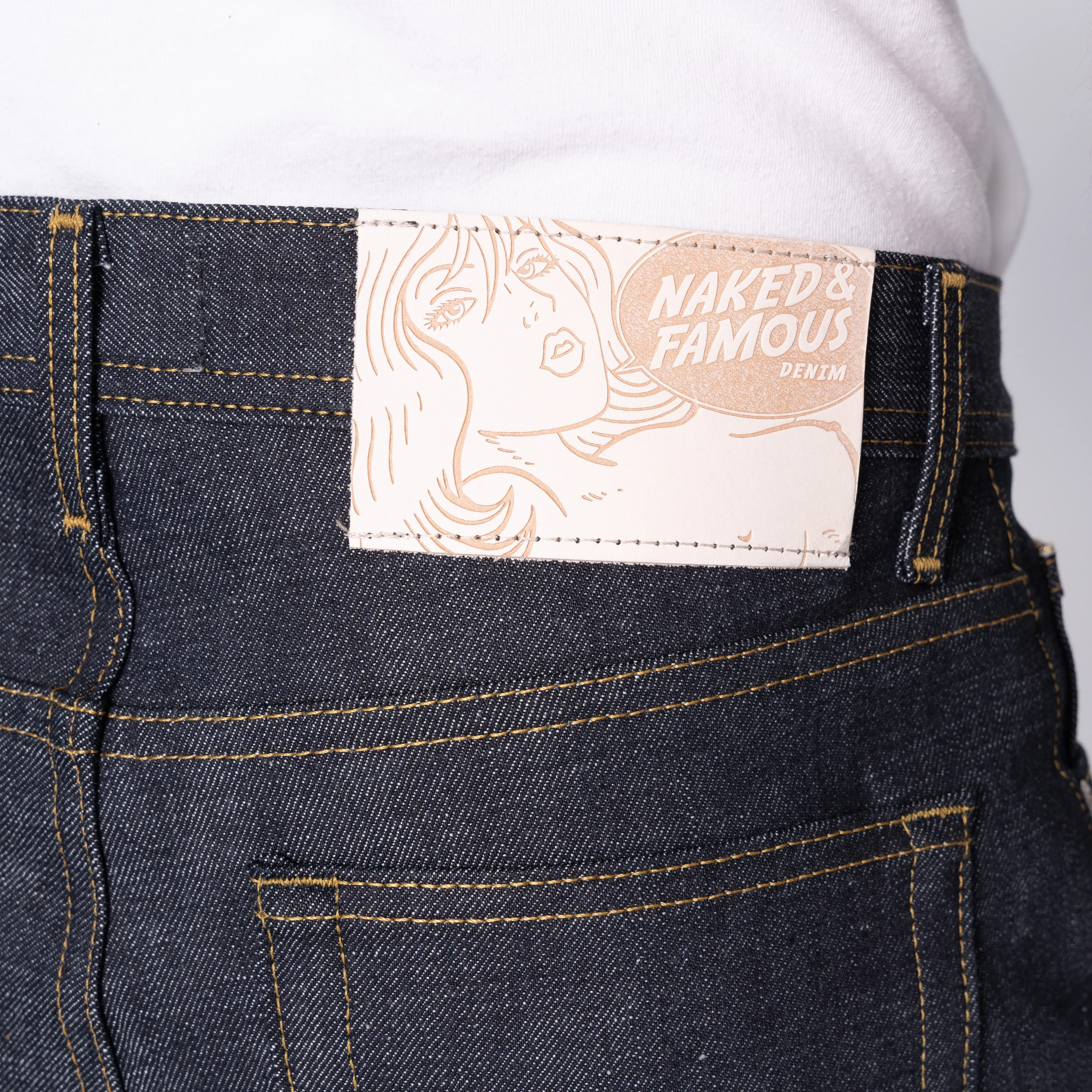 Weird Guy - Deadstock Echtgold-Selvedge