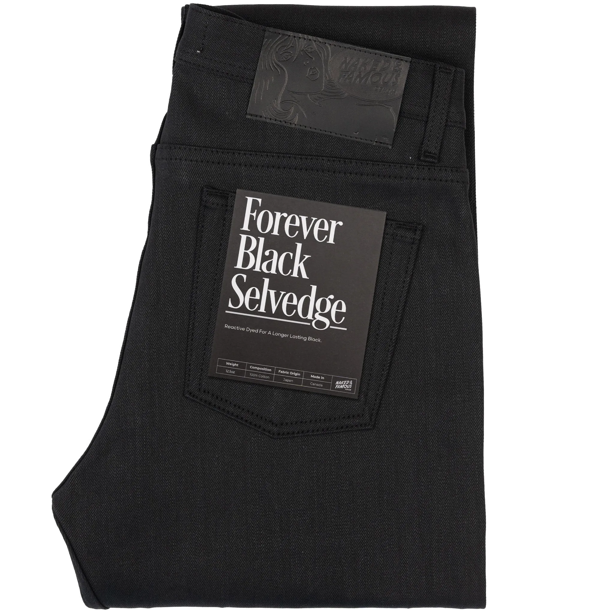 Weird Guy - Forever Schwarz Selvedge