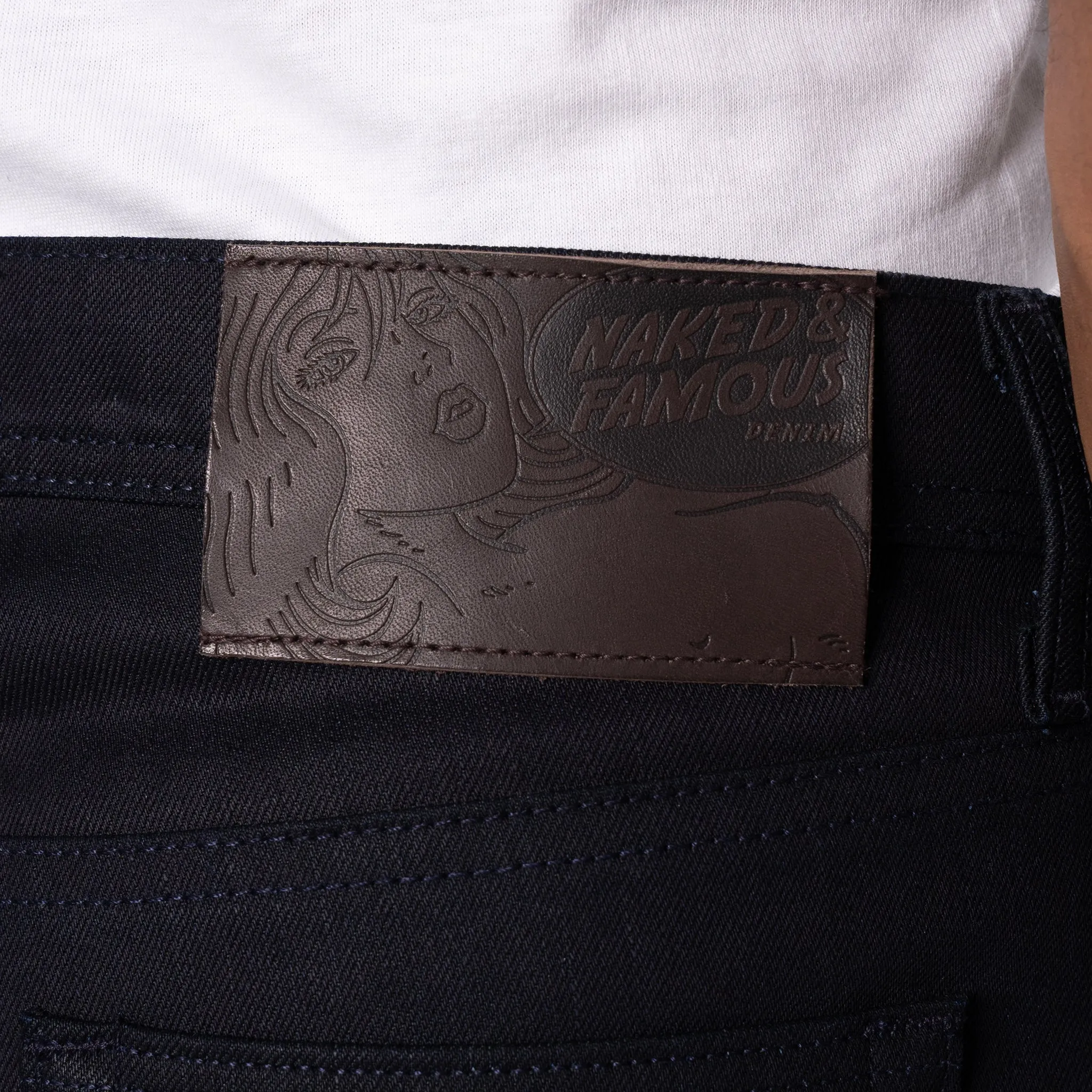 Seltsamer Typ - Verlauf-Denim - Indigogrün