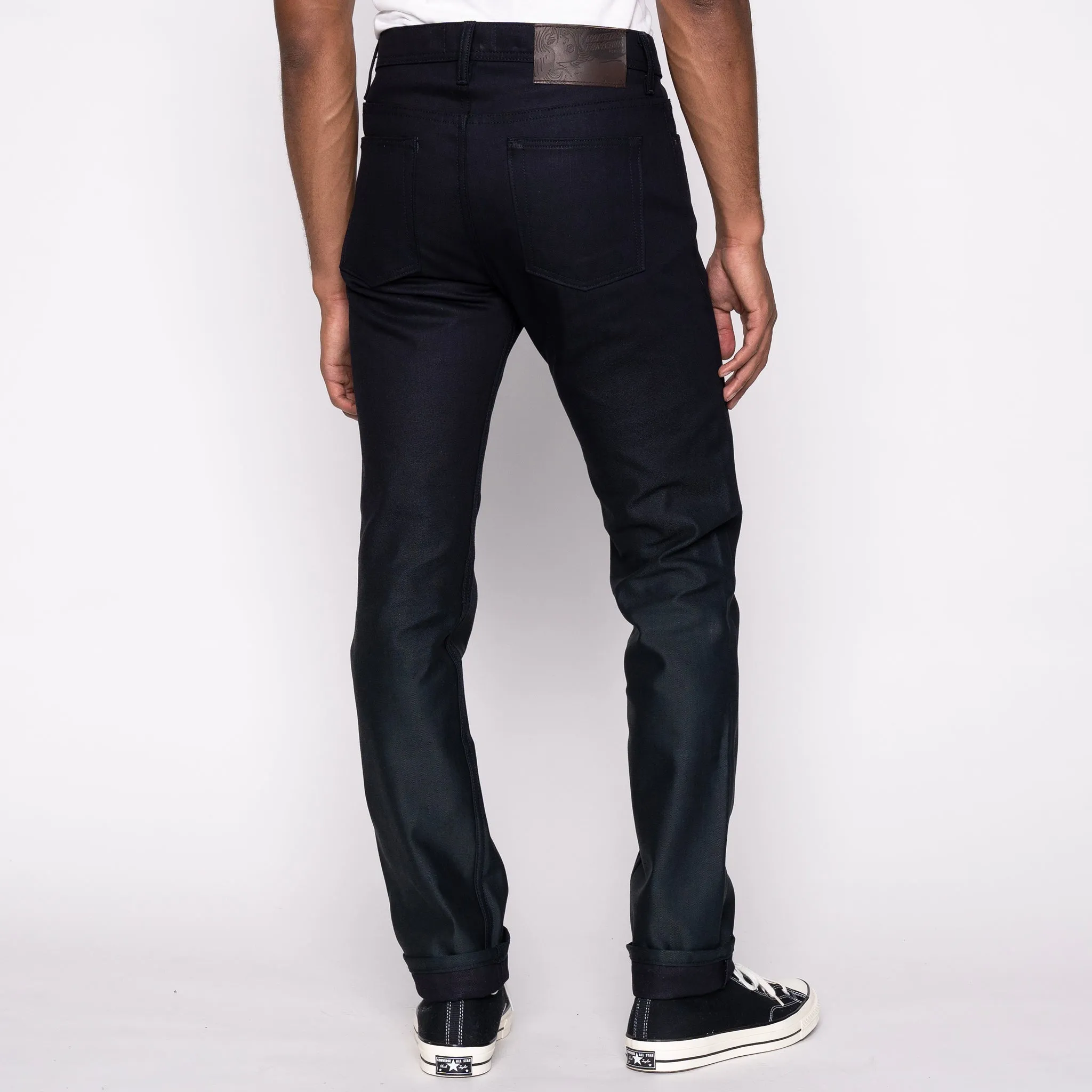 Seltsamer Typ - Verlauf-Denim - Indigogrün