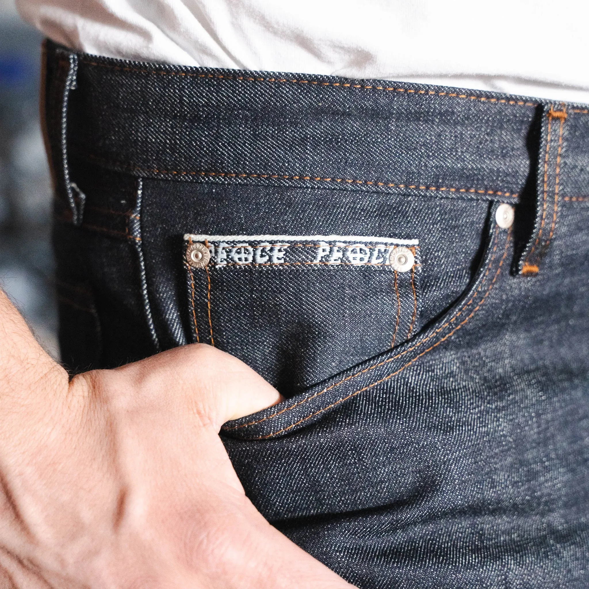 Weird Guy - Liebe & Frieden Selvedge