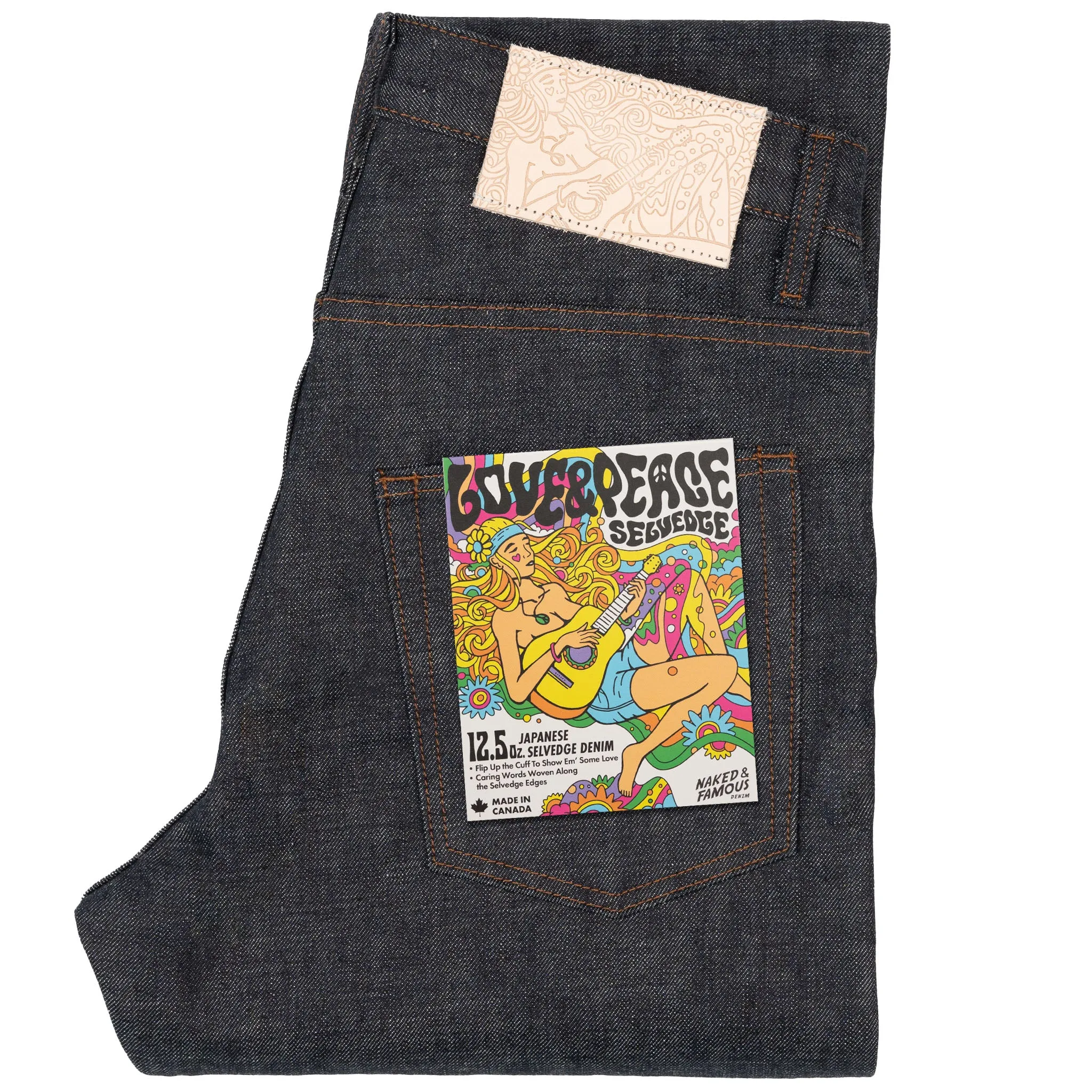 Weird Guy - Liebe & Frieden Selvedge