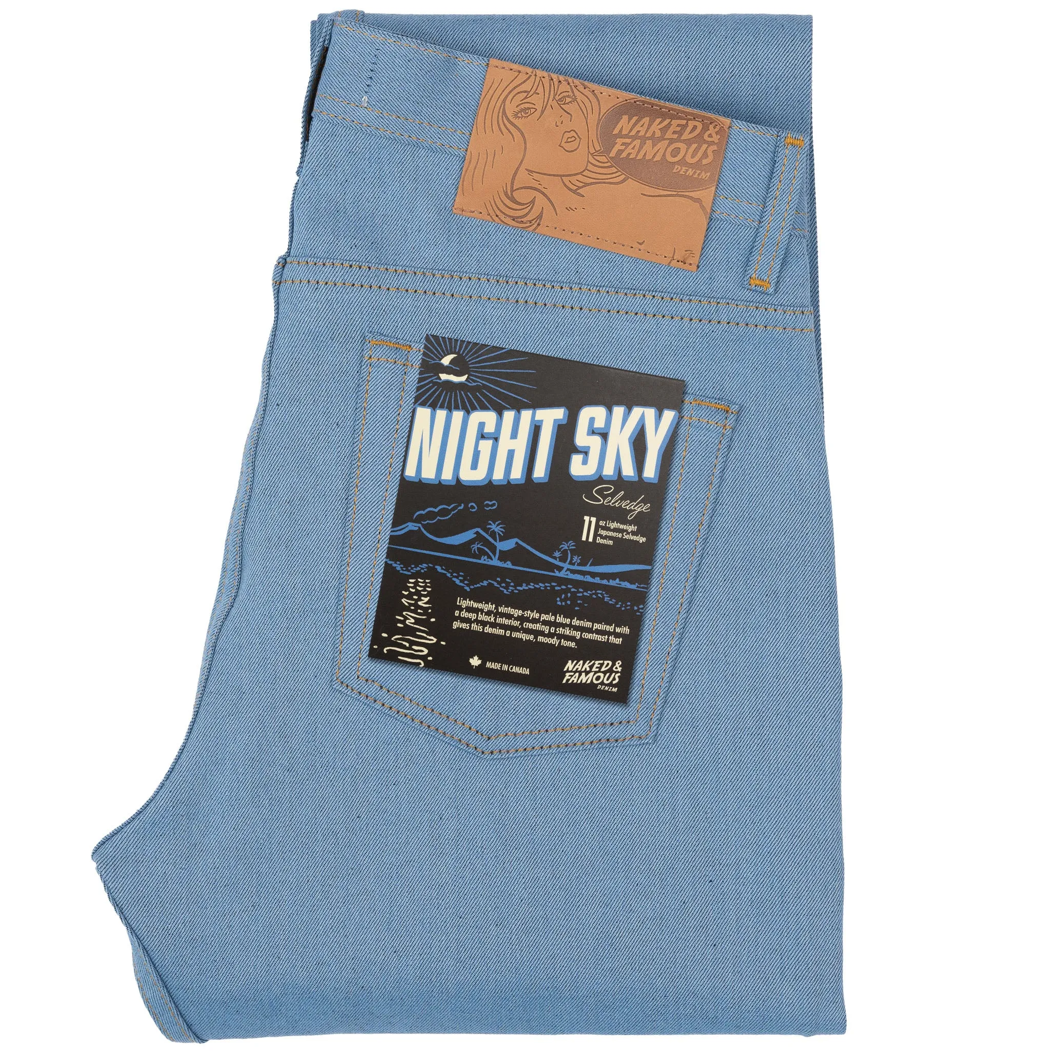 Weird Guy - Nacht    Himmel    Selvedge