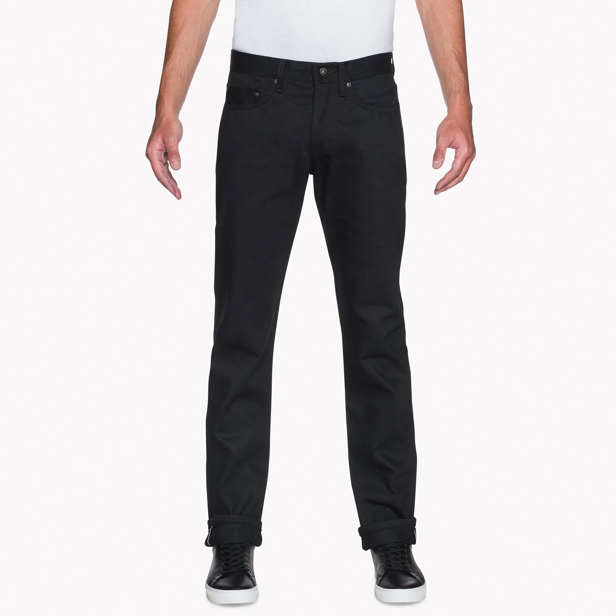 Weird Guy - Komplett schwarzer Selvedge