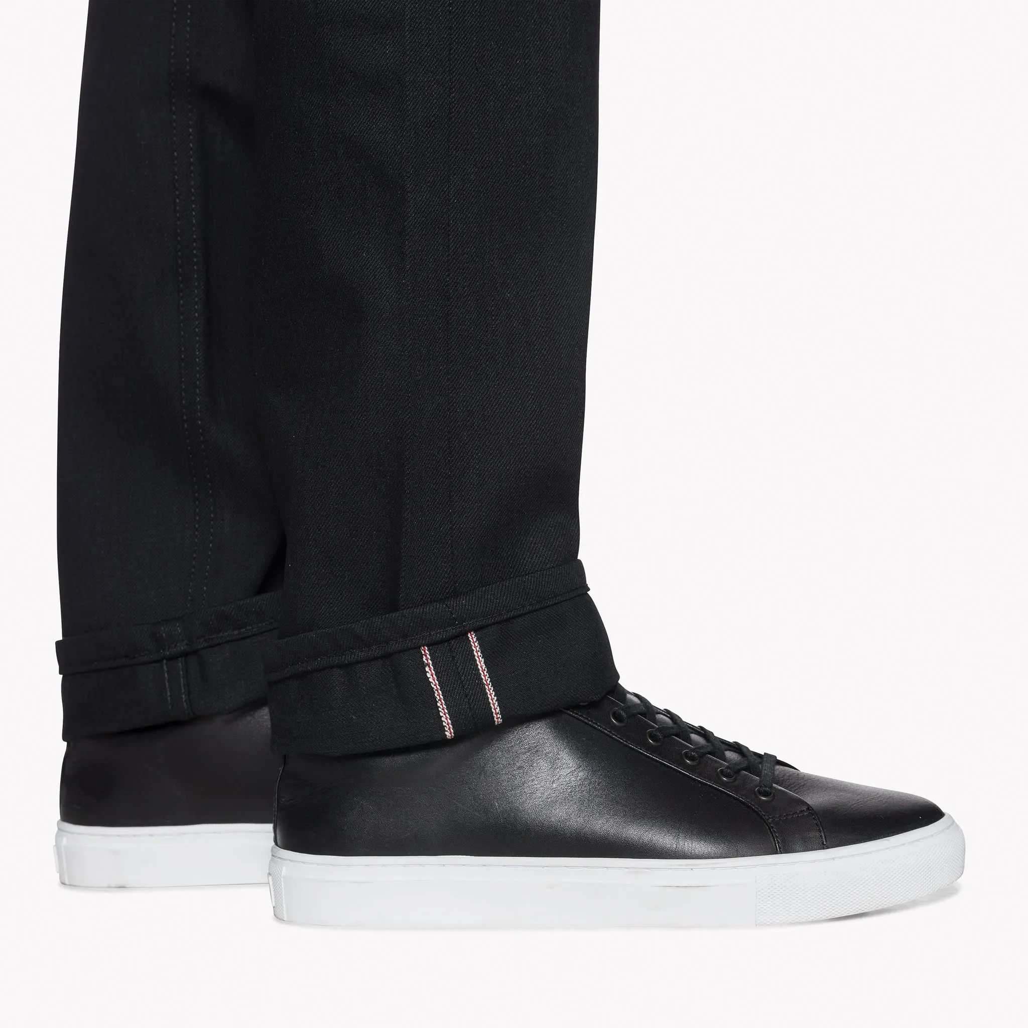 Weird Guy - Komplett schwarzer Selvedge