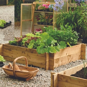 Westland Wooden Raised Bed,garden field mower