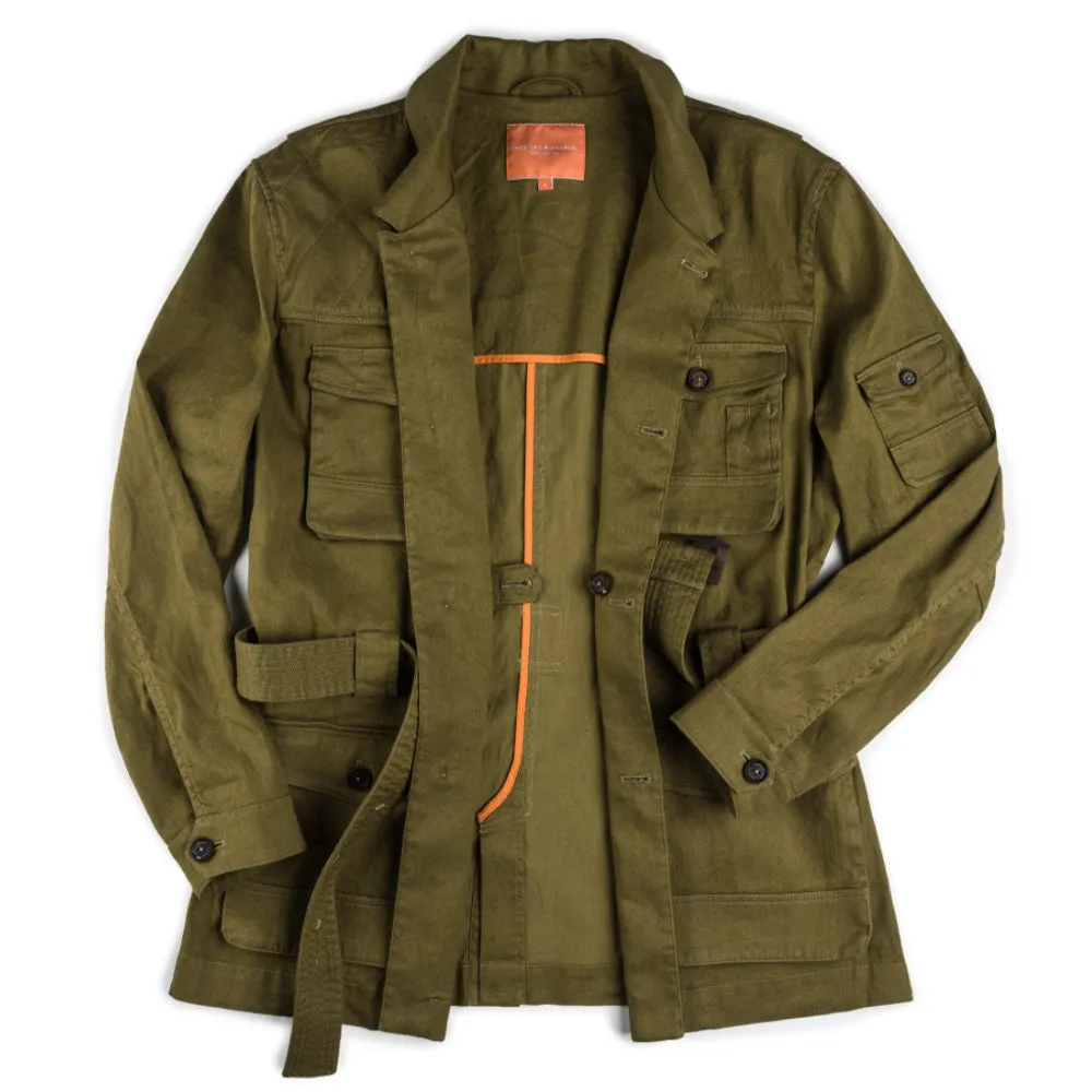 Westley Richards Selous Safari Jacket Savanna Grün