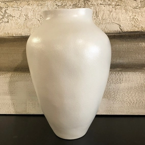 White Vase 41cm,hand-painted ceramic vase