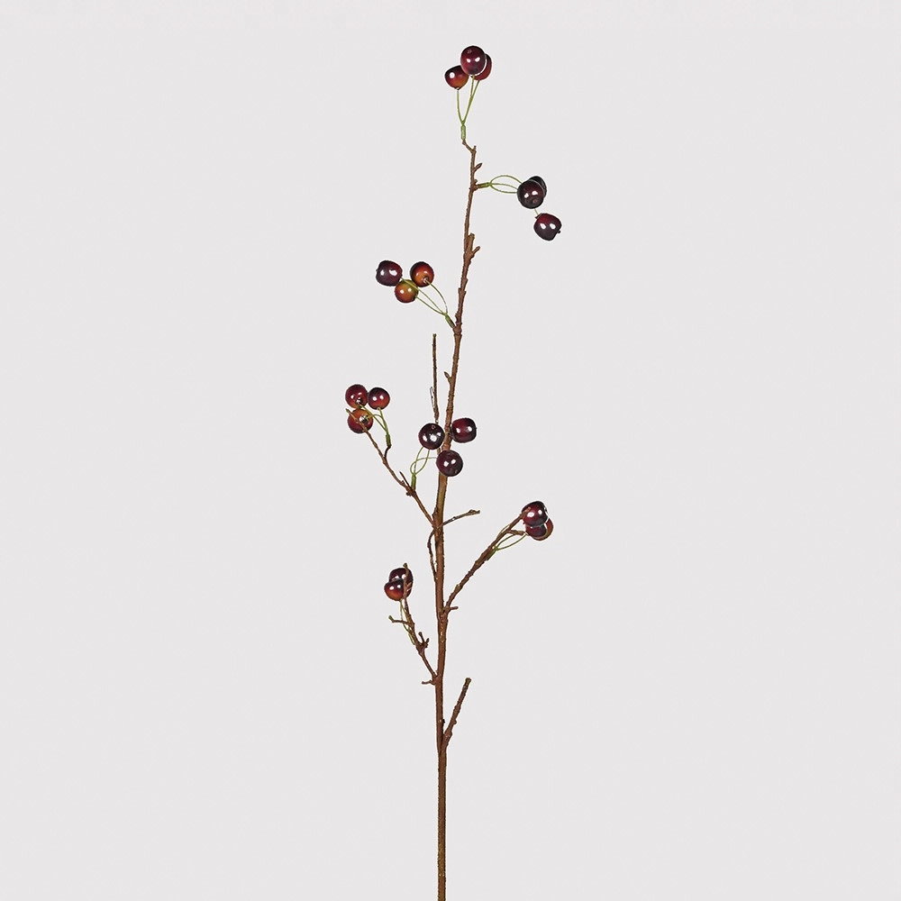 Wild Cherry Spray 90cm,dried artificial flower
