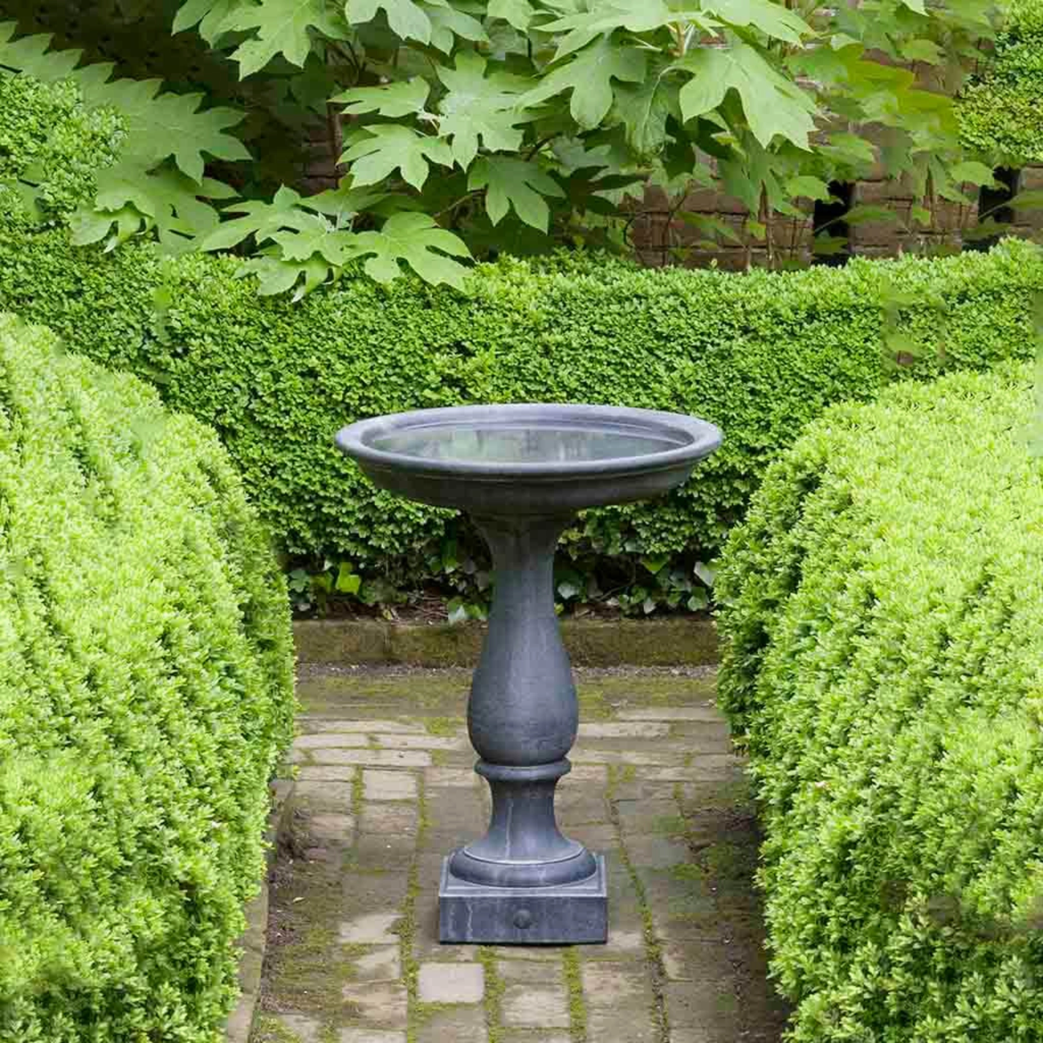 Williamsburg Candlestand Birdbath,planting accessories kit