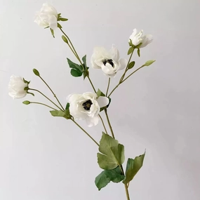 Windflower Anemone Artificial Silk Flowers 94cm Spray Stem WINDERFLOWER004-005,dried artificial flower