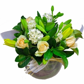 Winter Escape,artificial flower arrangement
