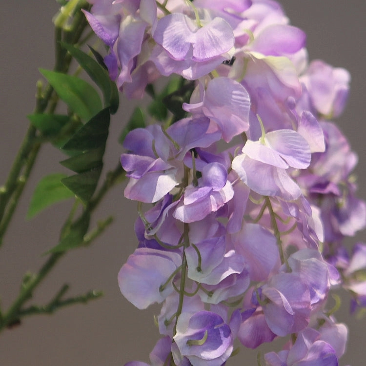 Wisteria Artificial Silk Flower Stem Purple WISTERIA002