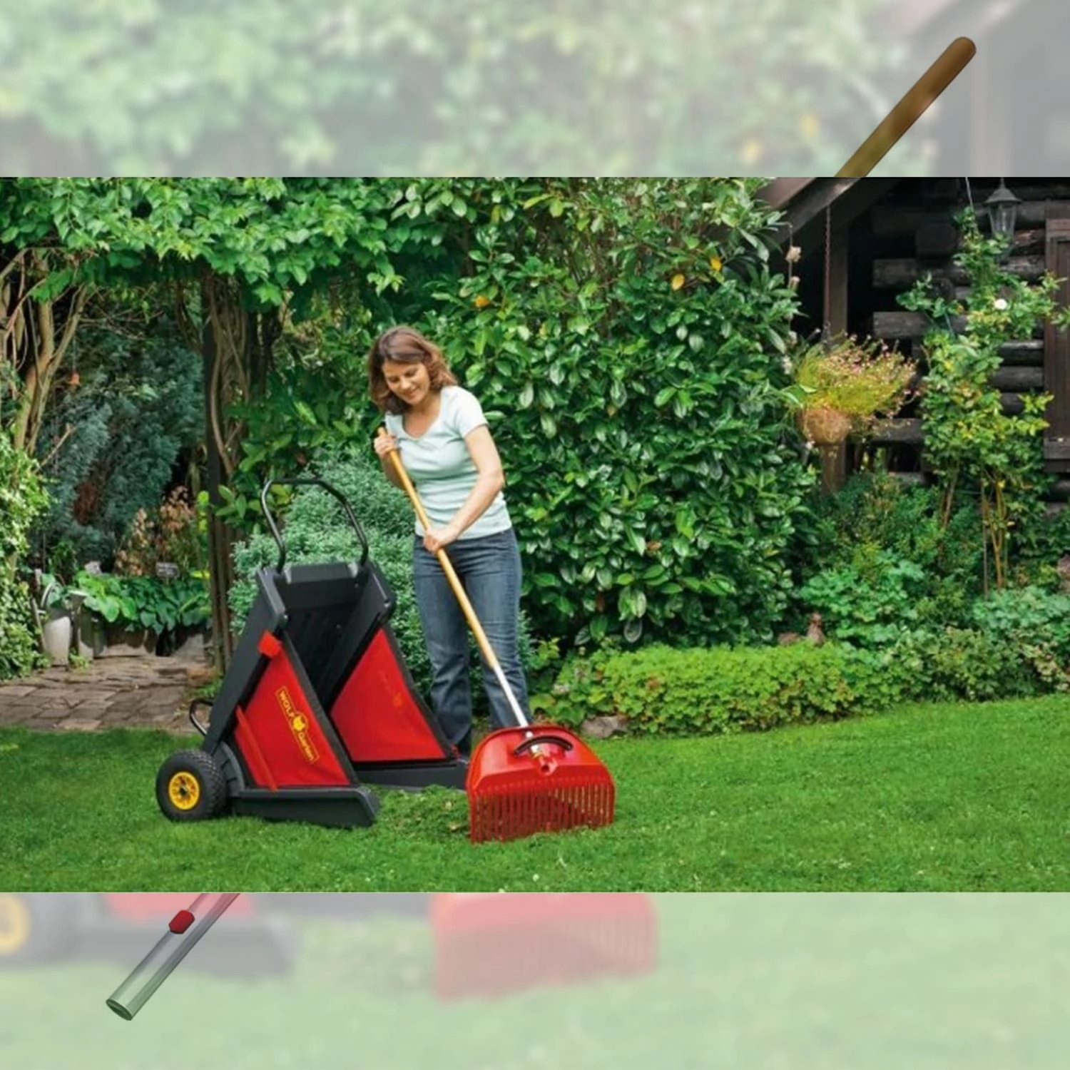 Wolf Garten Aluminium Handle (ZMI-15) Light Weight