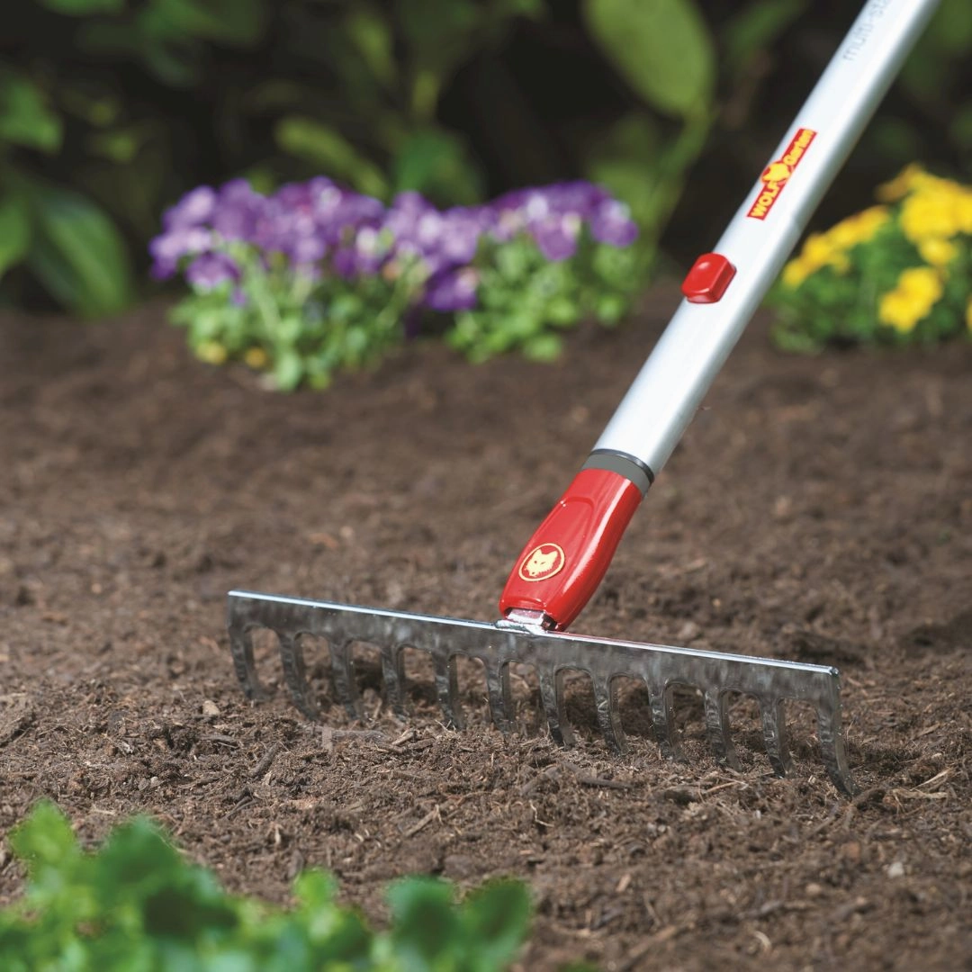 Wolf Garten Multi-Change Soil Rake 30cm