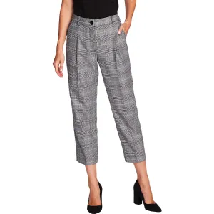 Damen Glen Plaid Cropped Capri Hosen