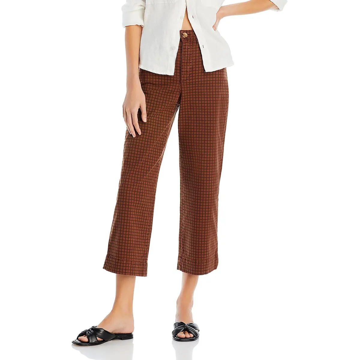 Damen High-Wide Crop-Hose