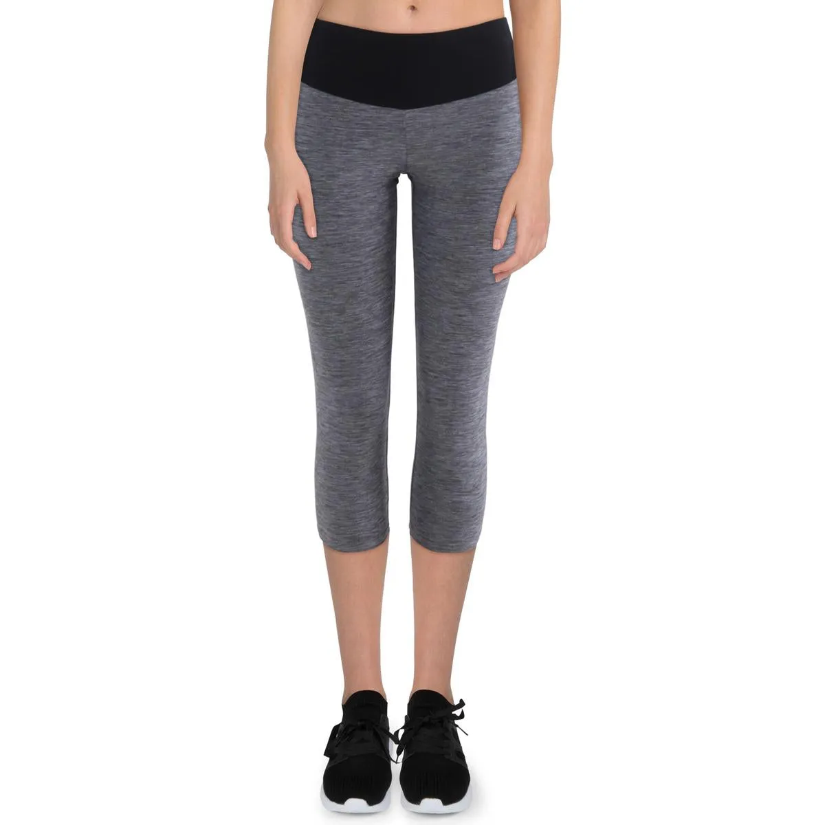 Damen Capri-Hosen aus Space-Dye-Polyester