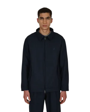 Wollmischung Kurze Jacke Blau