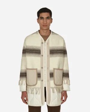 Wolljacke Beige
