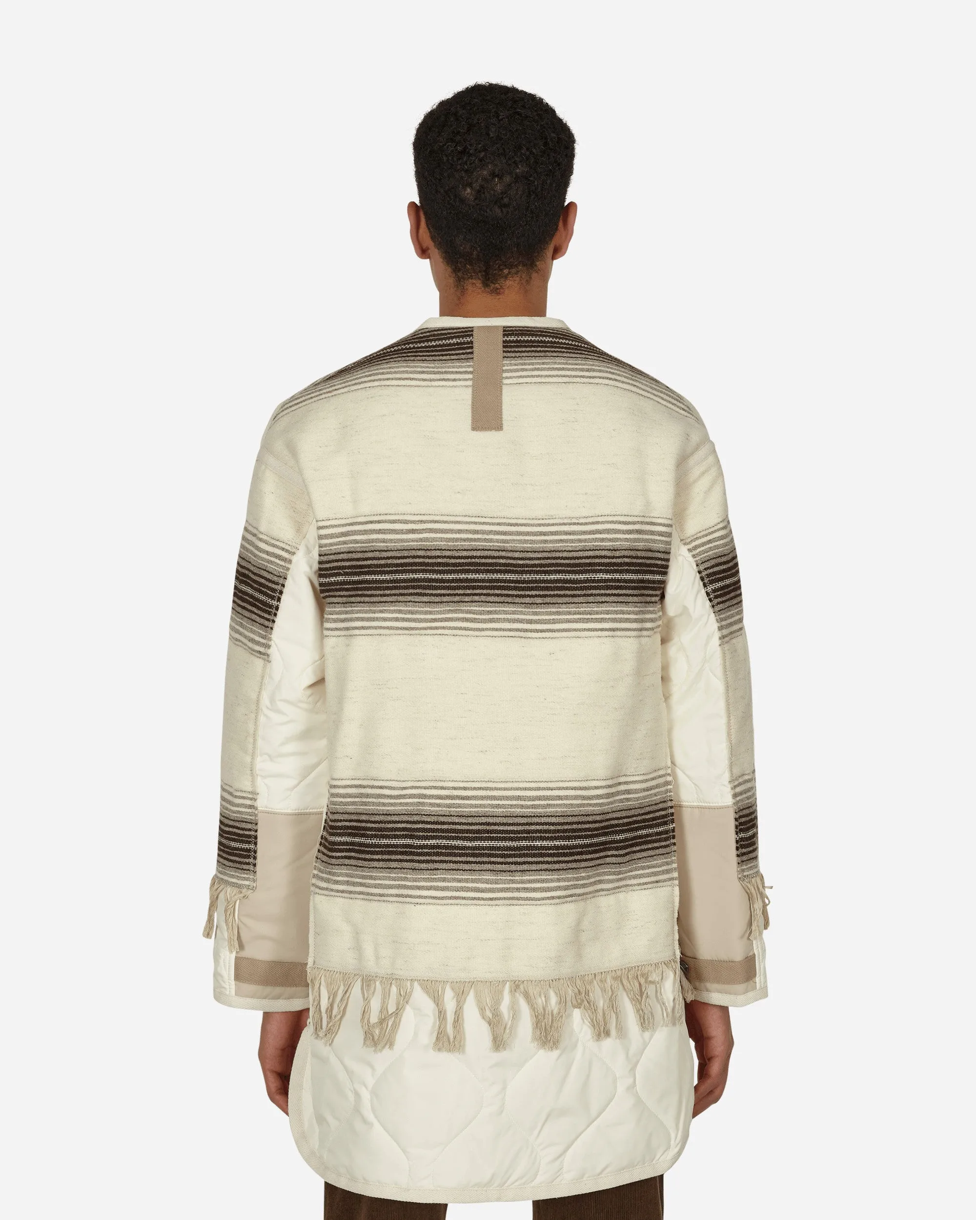 Wolljacke Beige
