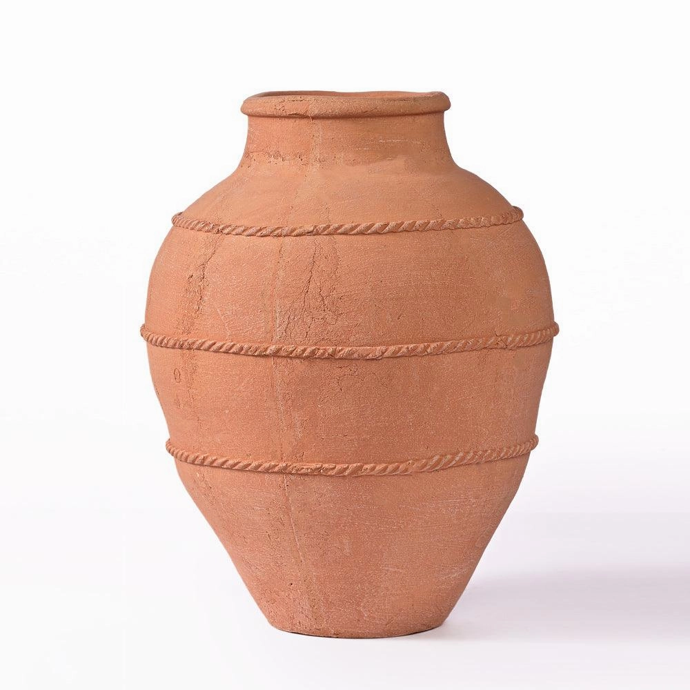 Yarrow Terracotta Vase