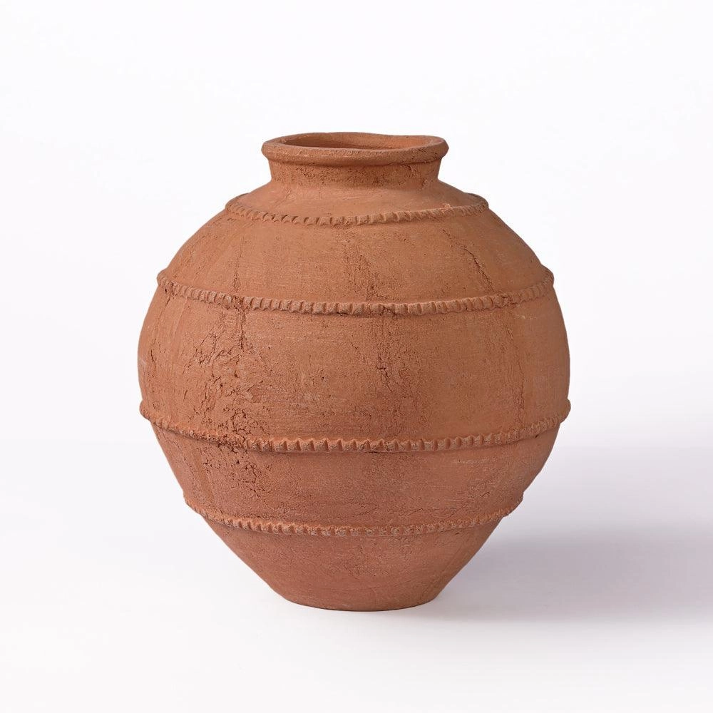 Yarrow Terracotta Vase