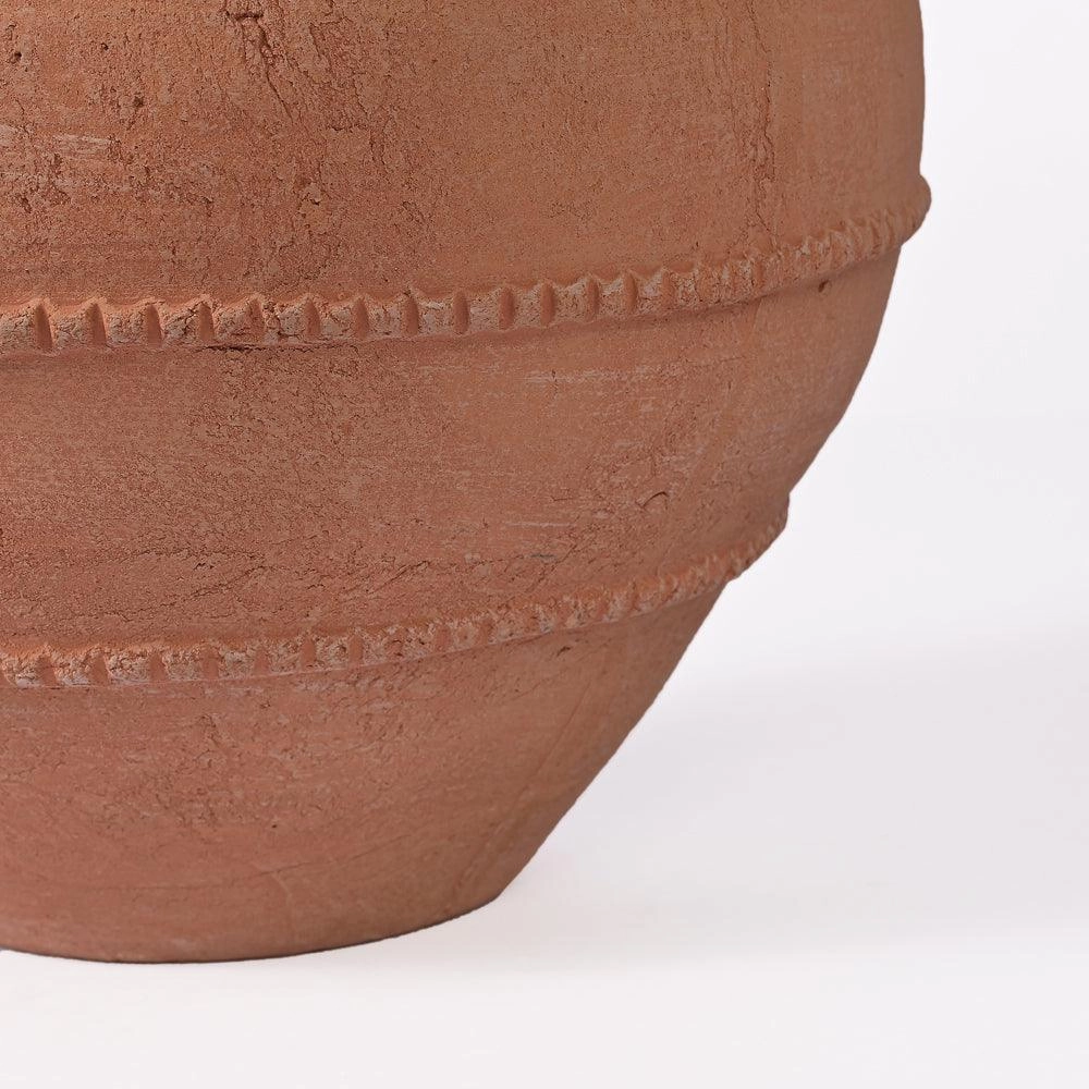 Yarrow Terracotta Vase