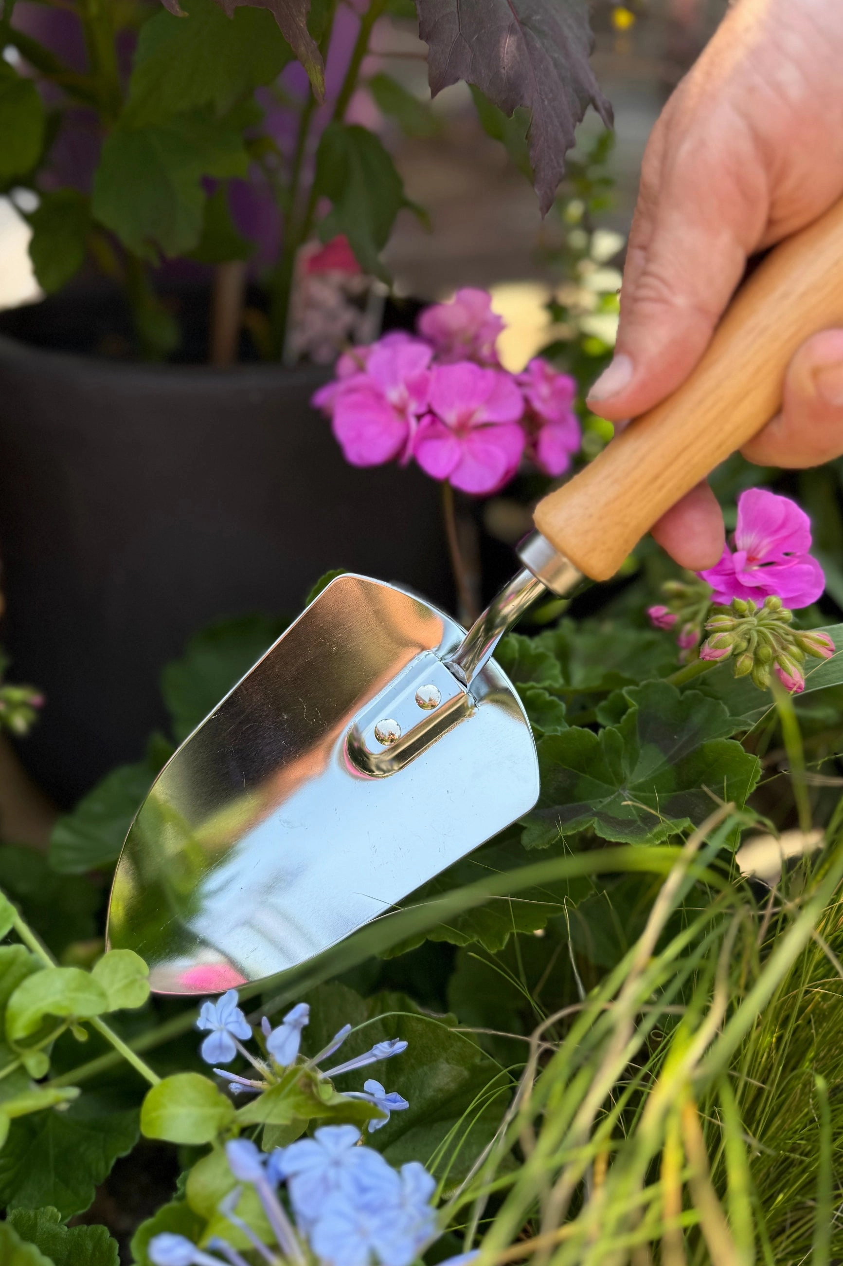 Yeoman Chrome Garden Trowel