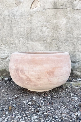 Yumiko Unglazed Bowl Small,indoor flower container