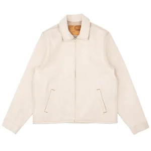 Zip Jacket - Vollständig natürliches Ecru Foxfibre® Selvedge